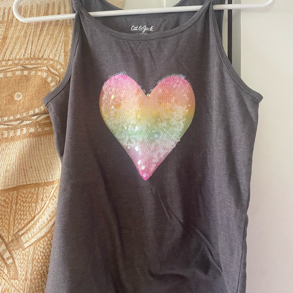 Cat & Jack Charcoal Tank Top